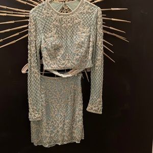 Sherri Hill short two piece gown, size 6